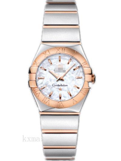 Discount Wholesale Rose Gold And Stainless Steel 20 mm Wristwatch Band 123.20.24.60.05.003_K0018315