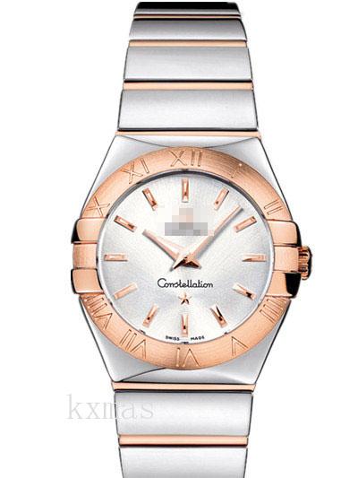 Top Fashion Rose Gold Stainless Steel 20 mm Watch Band 123.20.27.60.02.003_K0018213