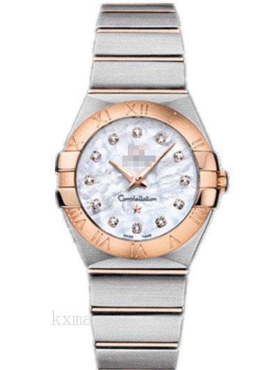 Swiss Fashion Rose Gold And Stainless Steel 20 mm Watch Band 123.20.27.60.55.001_K0018209