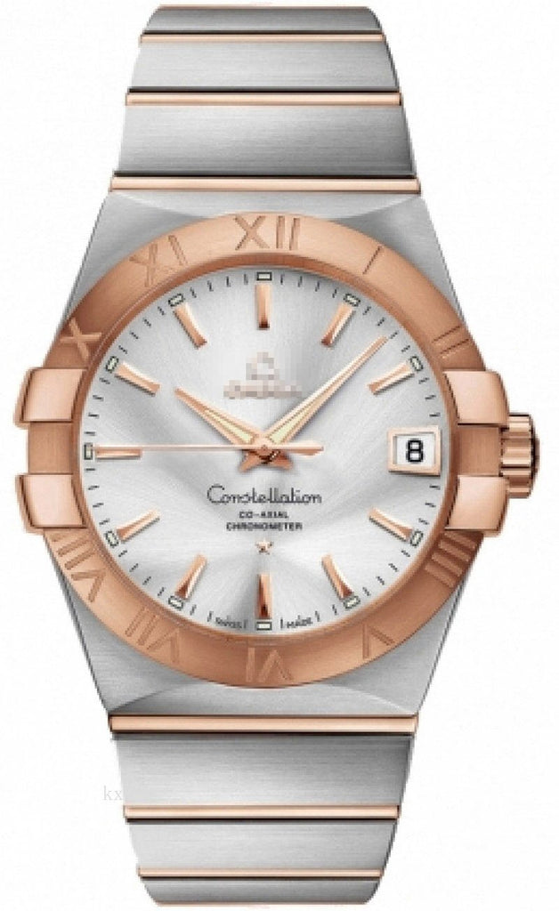 Best Buy Elegance Rose Gold And Stainless Steel 22 mm Watch Bracelet 123.20.38.21.02.001_K0018266