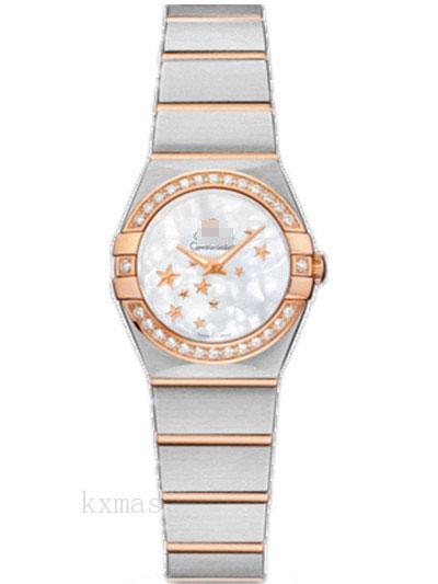Discount Elegance Rose Gold 18 mm Watch Wristband 123.25.24.60.05.002_K0018259
