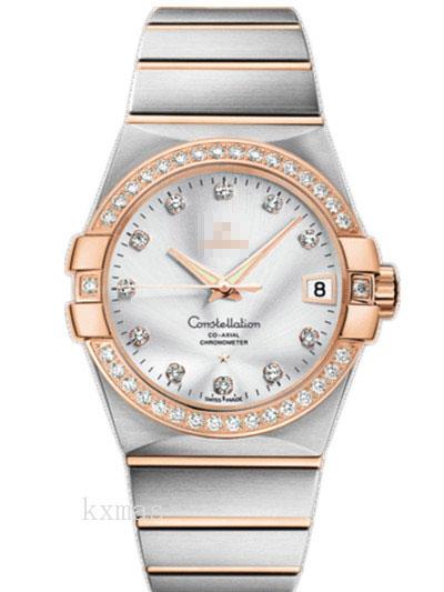 Inexpensive Rose Gold And Stainless Steel 22 mm Watches Band 123.25.38.21.52.001_K0018164