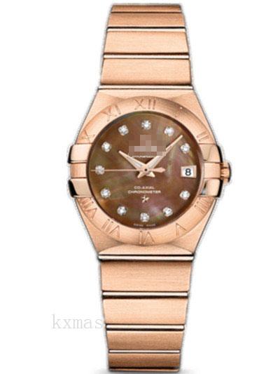 Exclusive Rose Gold 18 mm Watch Band 123.50.27.20.57.001_K0018144