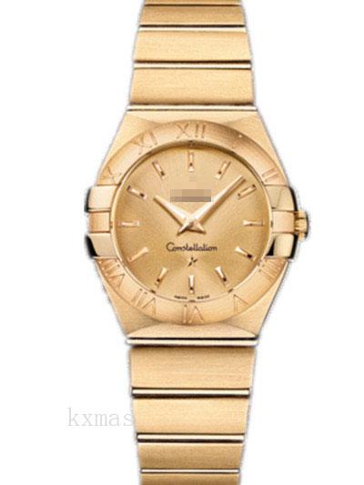 Discount Good Looking Yellow Gold 20 mm Watch Bracelet 123.50.27.60.08.001_K0018136