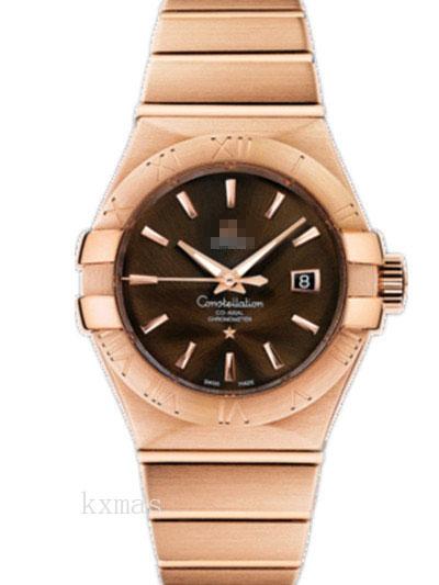 Discount Rose Gold 24 mm Watch Belt 123.50.31.20.13.001_K0018128