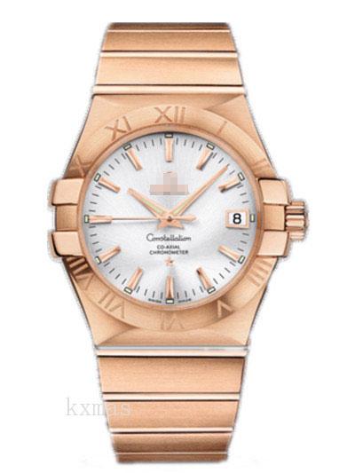 Cool Inexpensive Rose Gold 24 mm Watches Band 123.50.35.20.02.001_K0018125