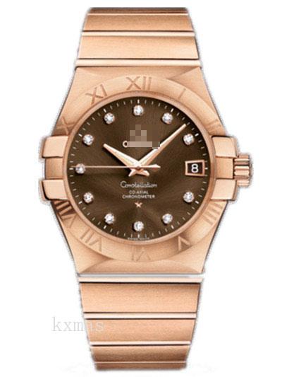 Cheap Quality Rose Gold 24 mm Watch Wristband 123.50.35.20.63.001_K0018116