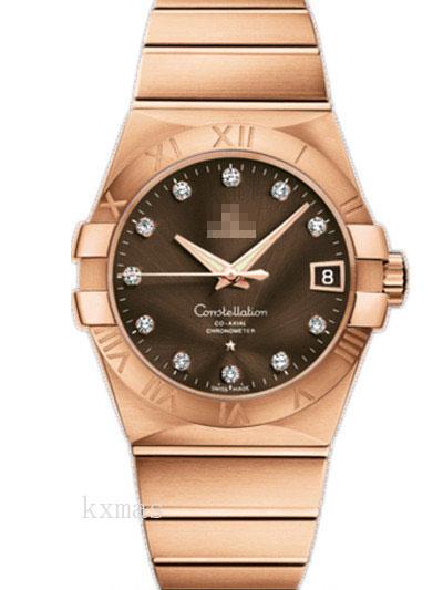 Best Fashion Rose Gold 22 mm Watch Band 123.50.38.21.63.001_K0018096