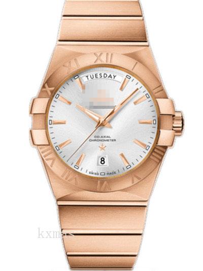 Best Inexpensive Rose Gold 22 mm Watch Bracelet 123.50.38.22.02.001_K0018097