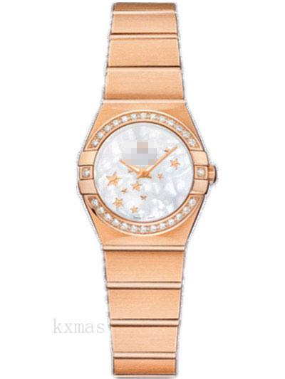 Best Affordable Rose Gold 18 mm Watch Wristband 123.55.24.60.05.003_K0018090
