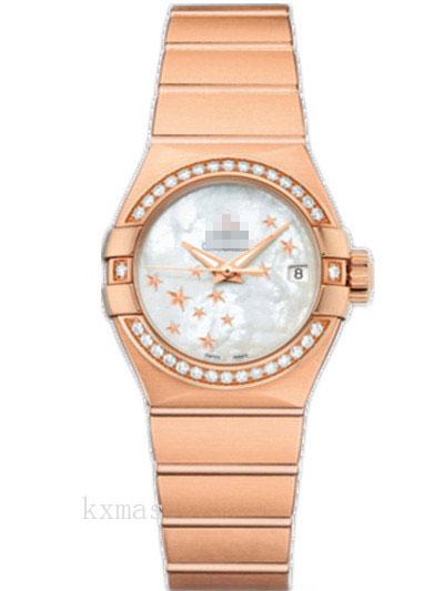 Affordable High Quality Rose Gold 20 mm Watch Wristband 123.55.27.20.05.003_K0018064