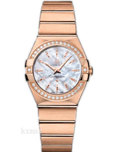 Factory offers Rose Gold 20 mm Watch Band Replacement 123.55.27.60.55.002_K0018054