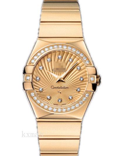 Best Online For Yellow Gold 20 mm Watch Belt 123.55.27.60.58.002_K0018037