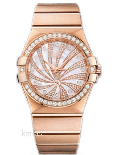 Cheap Wholesale Online Shopping Rose Gold 20 mm Wristwatch Band 123.55.35.20.55.002_K0018016