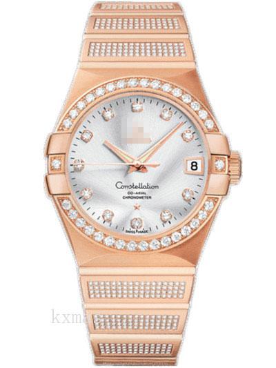 Shop Wholesale Prices Rose Gold 22 mm Watches Band 123.55.38.21.52.005_K0018008