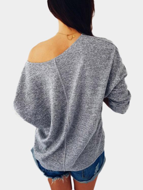 Womens Grey T-Shirts