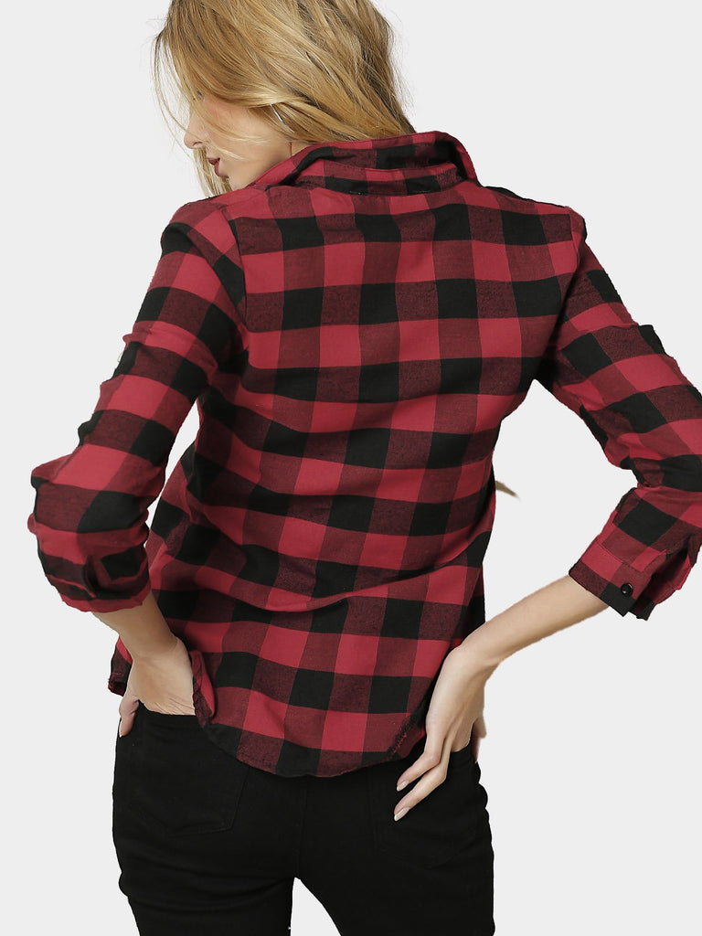 Womens Red Blouses