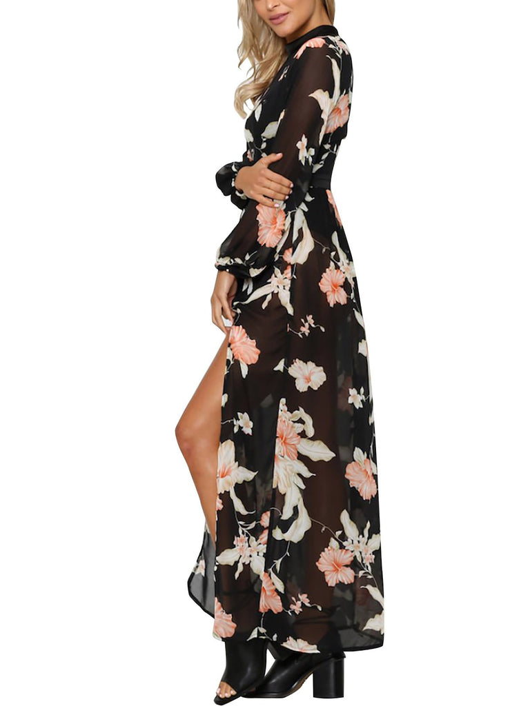 Ladies Floral Maxi Dresses