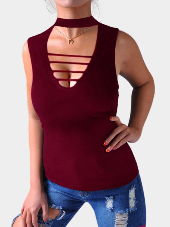Ladies Sleeveless Tank Top