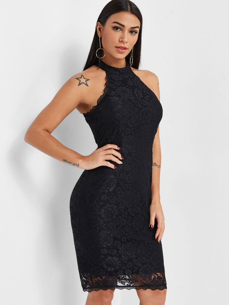 Ladies Black Bodycon Dresses