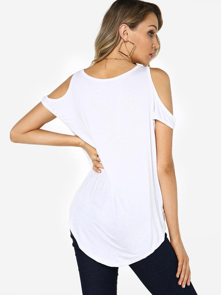 Womens White T-Shirts