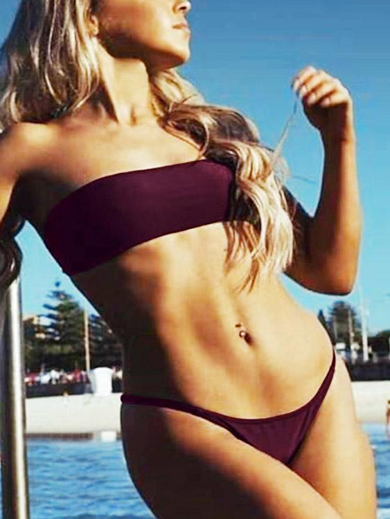 Ladies Black Bikinis