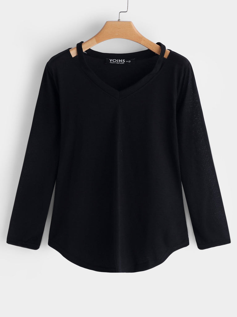 Ladies Black T-Shirts