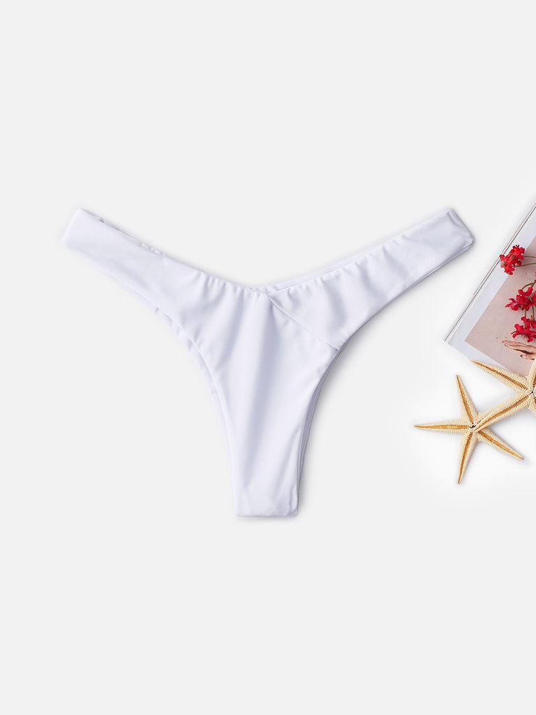 Ladies White Bikinis