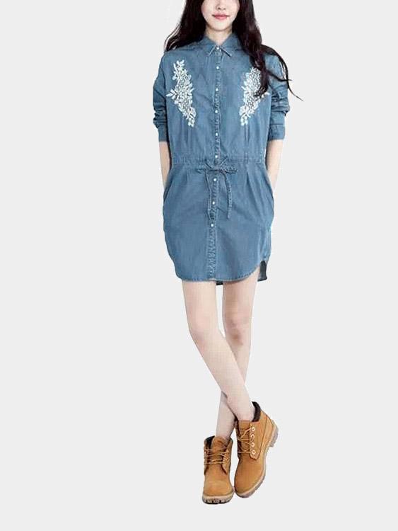 Denim Shirt Dresses