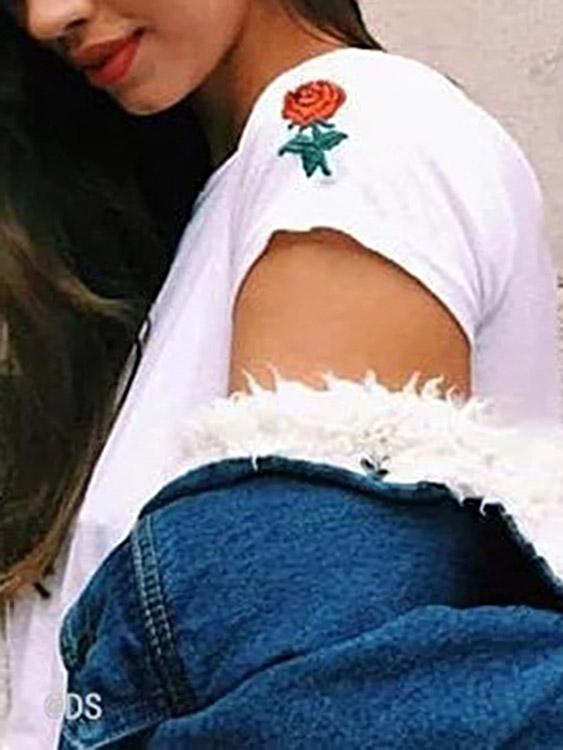 Ladies White T-Shirts