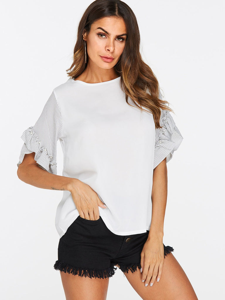 Ladies White T-Shirts