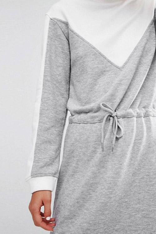 Ladies Grey Mini Dresses