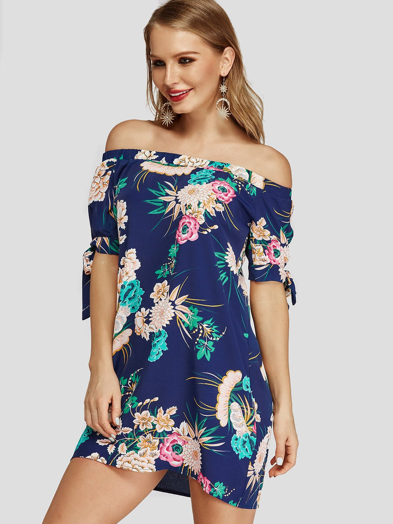 Ladies Floral Floral Dresses