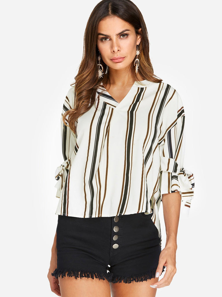 Ladies Striped T-Shirts
