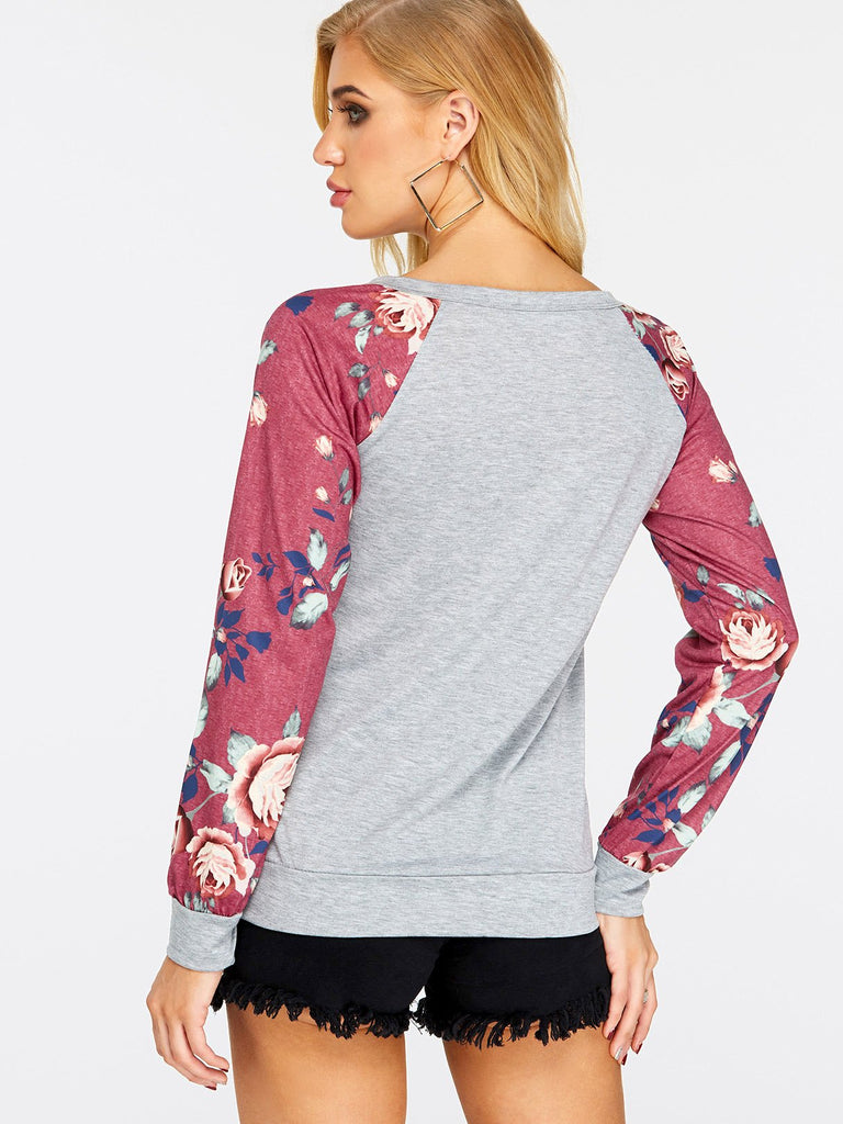 Womens Floral T-Shirts
