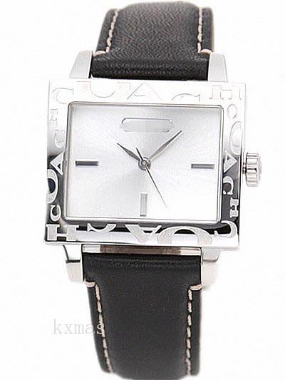 Budget Wrist Leather 19 mm Wristwatch Band 14501180_K0025413