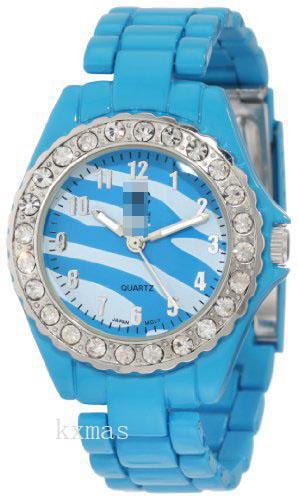 Top Fashion Brass 16 mm Watch Belt 14639_ZEBRABLUE_K0027444