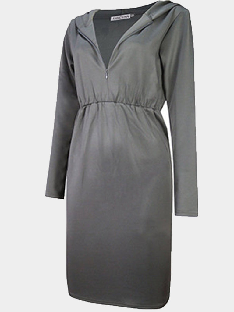 Ladies V-Neck Dresses
