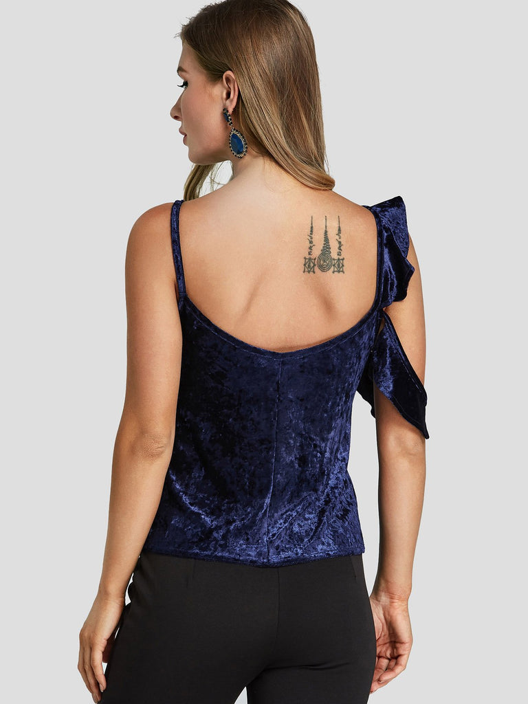 Womens Navy Camis