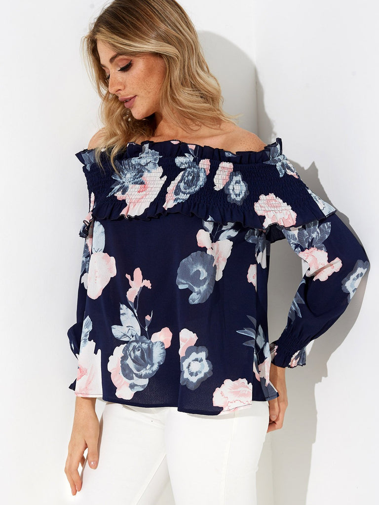 Ladies Long Sleeve Blouses
