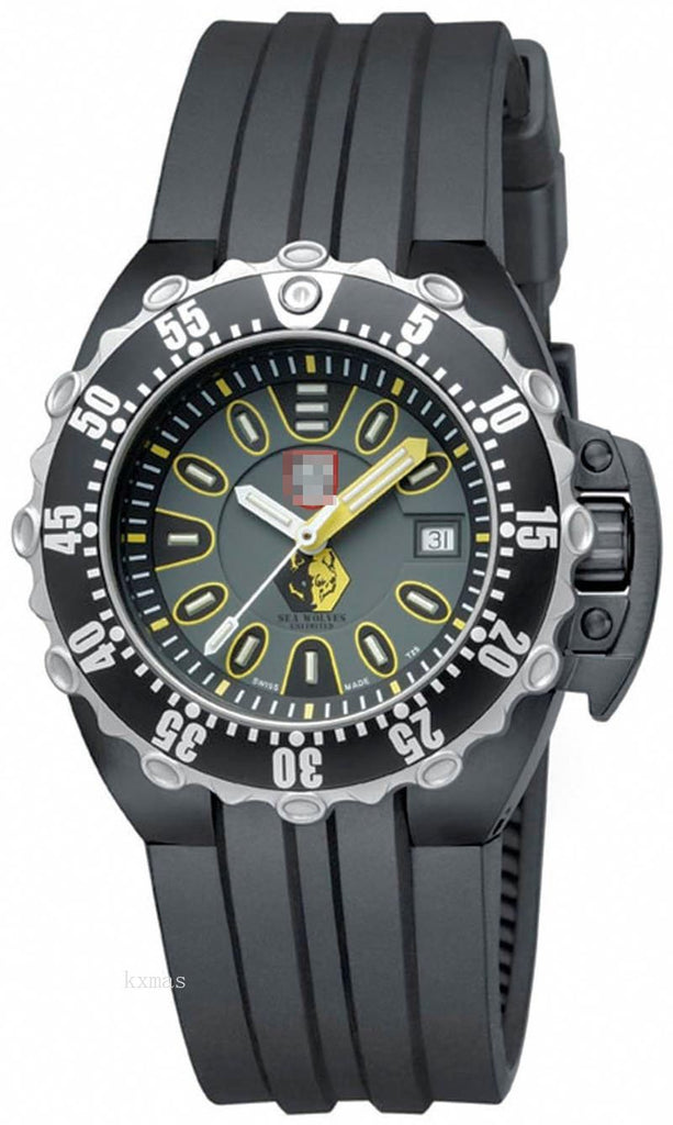 Affordable Elegance Rubber 25 mm Watches Band 1525_luminox_K0021208
