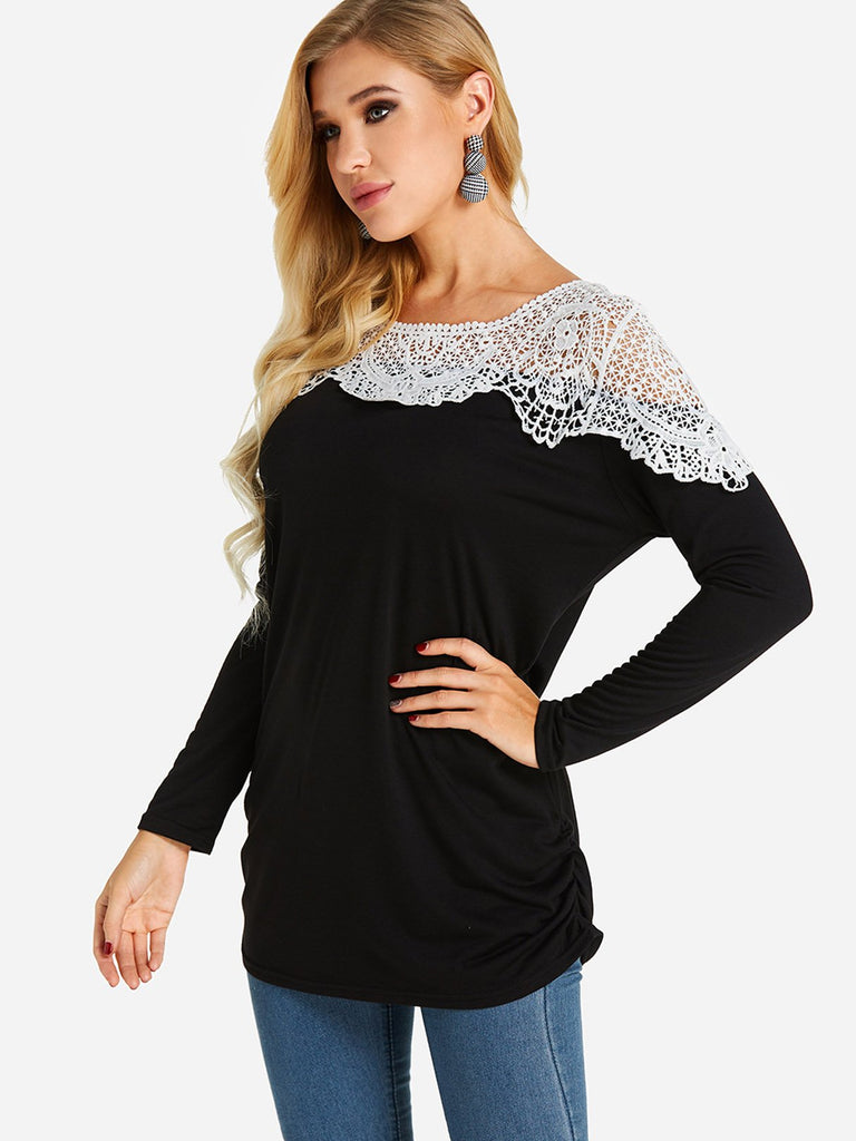 Ladies Black T-Shirts