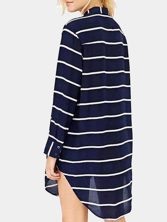 Stripe Shirt Dresses