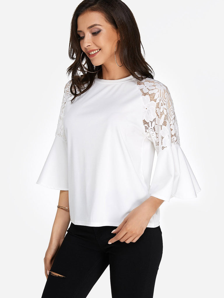 Ladies White T-Shirts