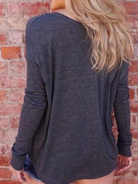Womens Grey T-Shirts