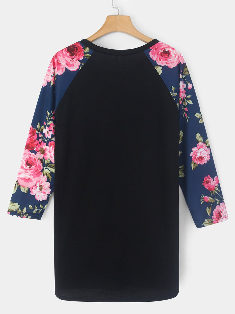 Womens 3/4 Sleeve Top