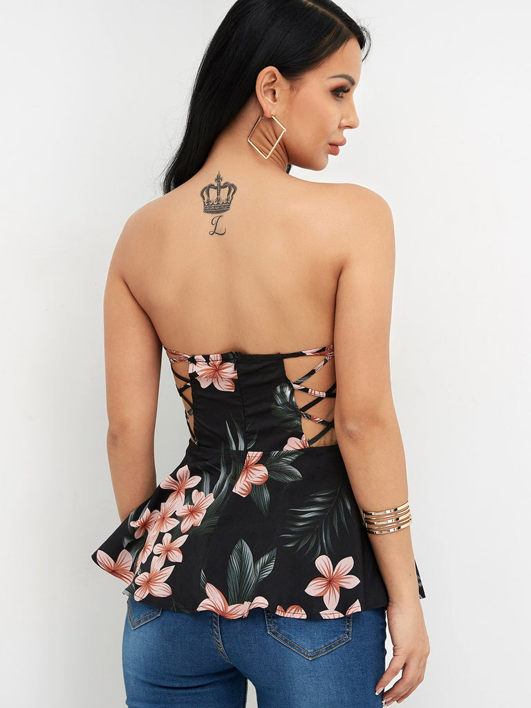 Womens Black Camis