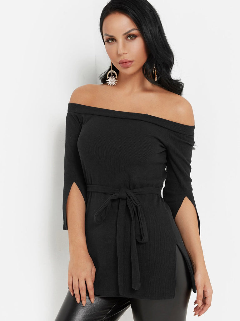 Ladies Black Blouses
