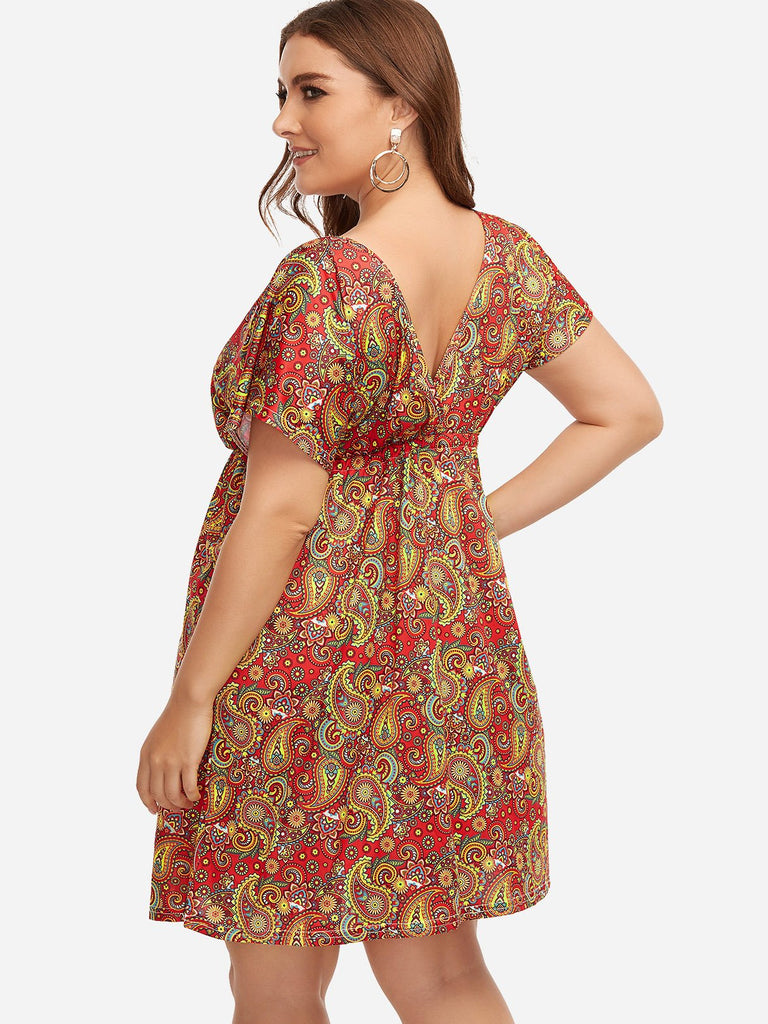 Womens Pink Plus Size Dresses