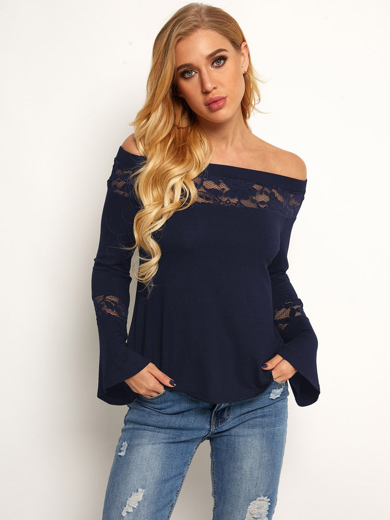 Ladies Off The Shoulder T-Shirts
